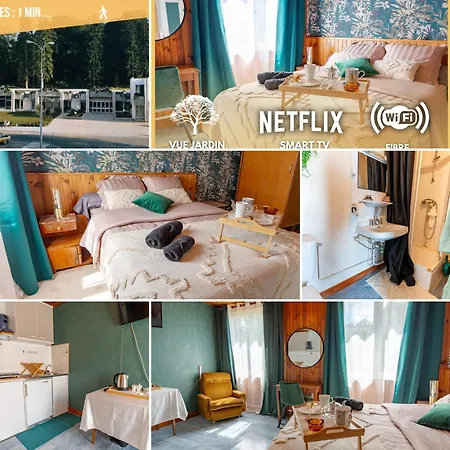 Apartment La Rosee - Cosy A 50m Des Thermes - Vue Jardin, Wifi, Smart Tv Bourbonne-les-Bains